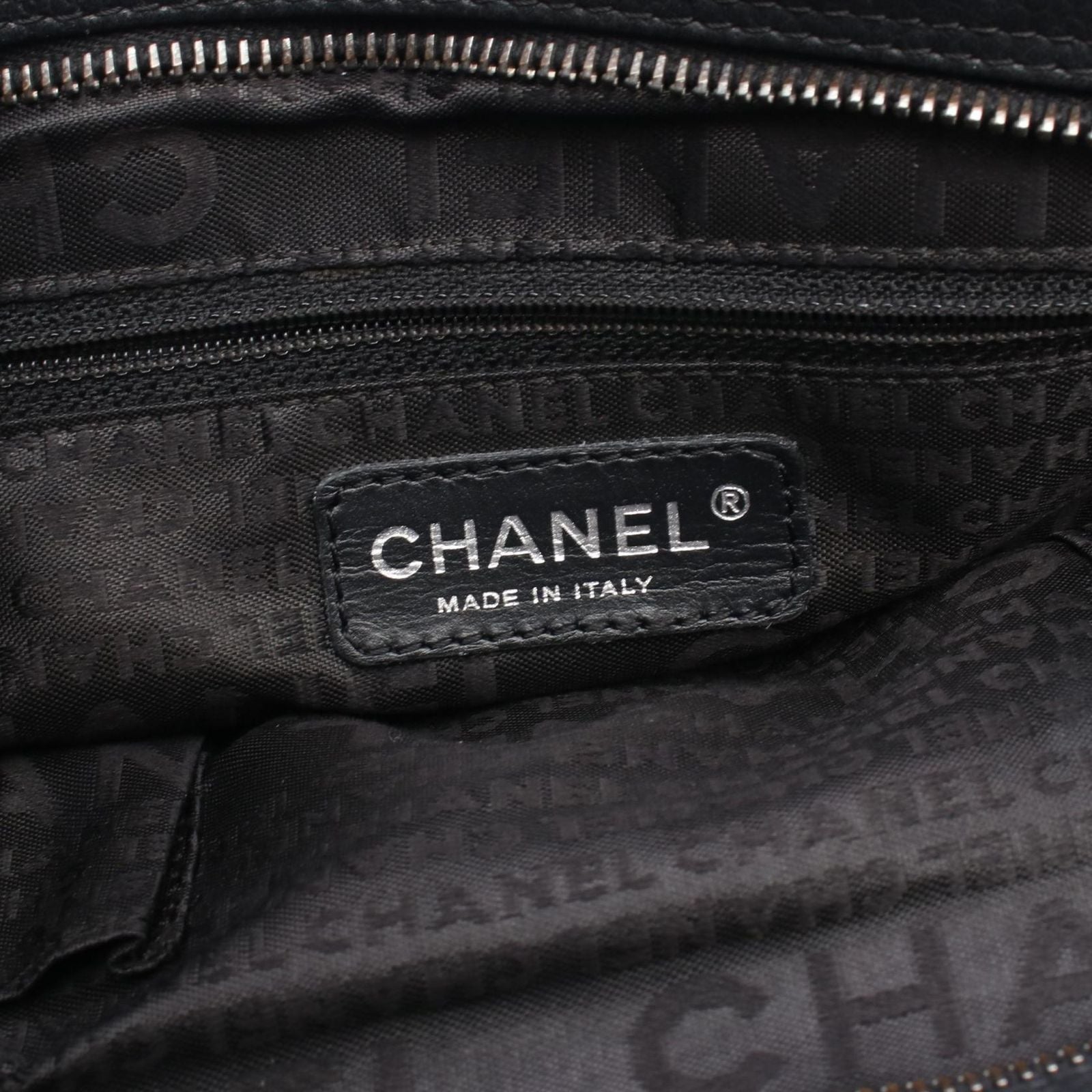 Chanel Choco Bar Black Caviar Leather Bar Boston — view 4