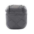 Bottega Veneta Mobile Smartphone Intrecciato Airpods Case Black Leather
