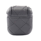 Bottega Veneta Mobile Smartphone Intrecciato Airpods Case Black Leather
