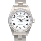 Rolex Date Oyster Perpetual Watch Stainless Steel Automatic Winding Overhauled