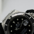Rolex Submariner Date Number Black Watch Automatic Winding Polished — view 8