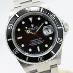 Rolex Submariner Date Number Black Watch Automatic Winding Polished — view 3