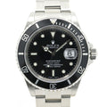 Rolex Submariner Date Number Black Watch Automatic Winding Polished
