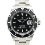 Rolex Submariner Date Number Black Watch Automatic Winding Polished