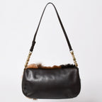 Dior Bag Malice Pearl Rabbit Fur Leather Galliano — view 2