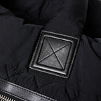 Chanel Coco Cocoon Nylon Tote Bag Quilted CC Mark CC Logo Silver — view 7