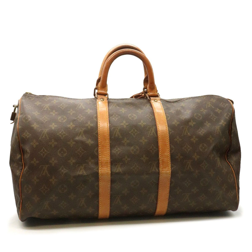 Louis Vuitton Keepall 50 Boston Bag Monogram Leather Vintage — view 2