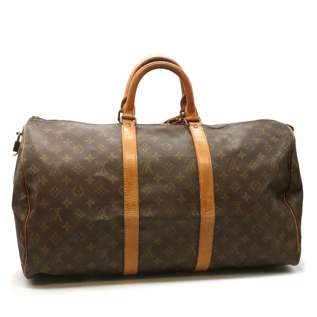 Louis Vuitton Keepall 50 Boston Bag Monogram Leather Vintage — view 2