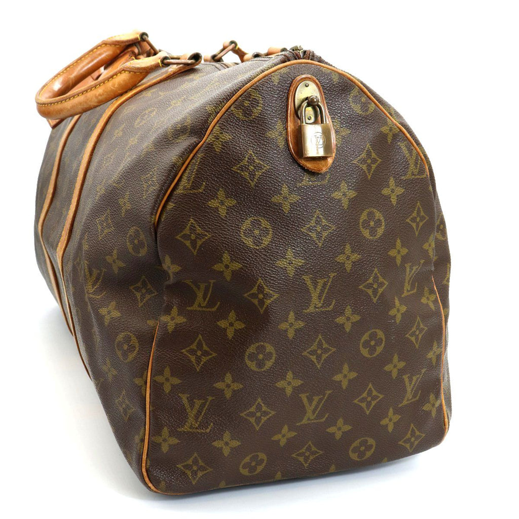 Louis Vuitton Keepall 50 Boston Bag Monogram Leather Vintage — view 4