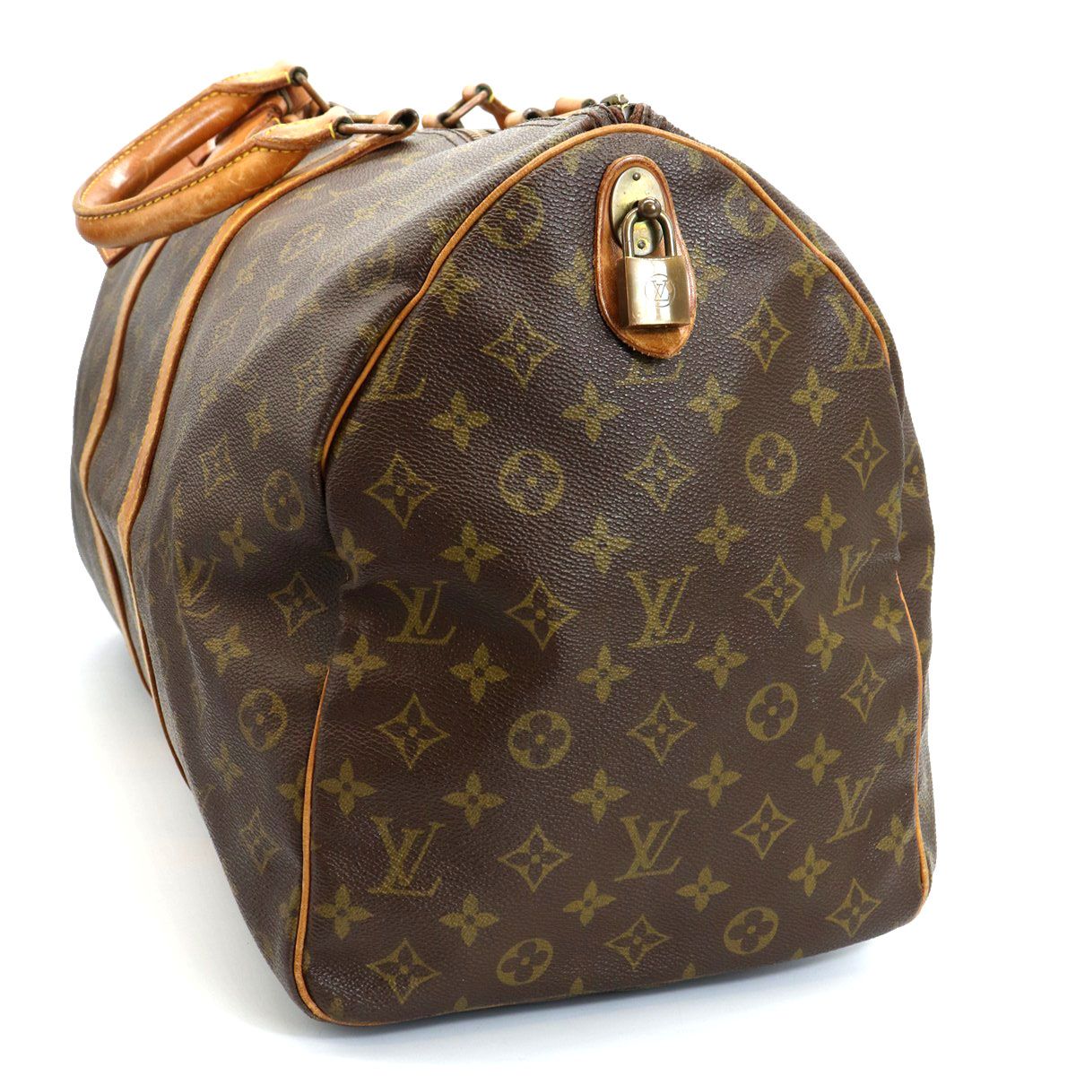Louis Vuitton Keepall 50 Boston Bag Monogram Leather Vintage — view 4