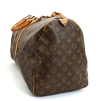 Louis Vuitton Keepall 50 Boston Bag Monogram Leather Vintage — view 6