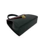 Saint Laurent Cutout Leather 2-Way Shoulder Bag Black — view 7