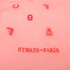 Hermes Carre 100 Multi Charm Vermillion Scarf — view 3