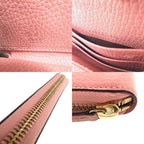 Gucci Zip Around Interlocking Wallet Calf Pink — view 6