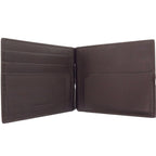 Bottega Veneta Intrecciato Leather Brown Bifold Wallet Billfold — view 4