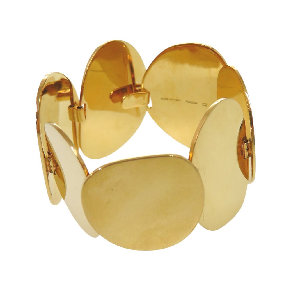 Celine Bangle Metal Gold Bracelet
