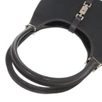 Gucci Jackie Cotton Canvas Black Shoulder — view 5