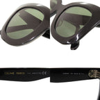 Celine Black Frame Acetate Sunglasses Eyewear — view 4