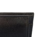 Prada Saffiano Leather Black Bifold Wallet — view 8