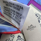 Hermes Carre 90 Scarf Silk Collection le Carnaval Des Animal Carnival of the — view 5