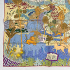 Hermes Carre 90 Scarf Silk Collection le Carnaval Des Animal Carnival of the — view 8