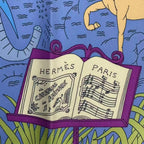 Hermes Carre 90 Scarf Silk Collection le Carnaval Des Animal Carnival of the — view 9