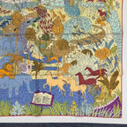 Hermes Carre 90 Scarf Silk Collection le Carnaval Des Animal Carnival of the — view 3