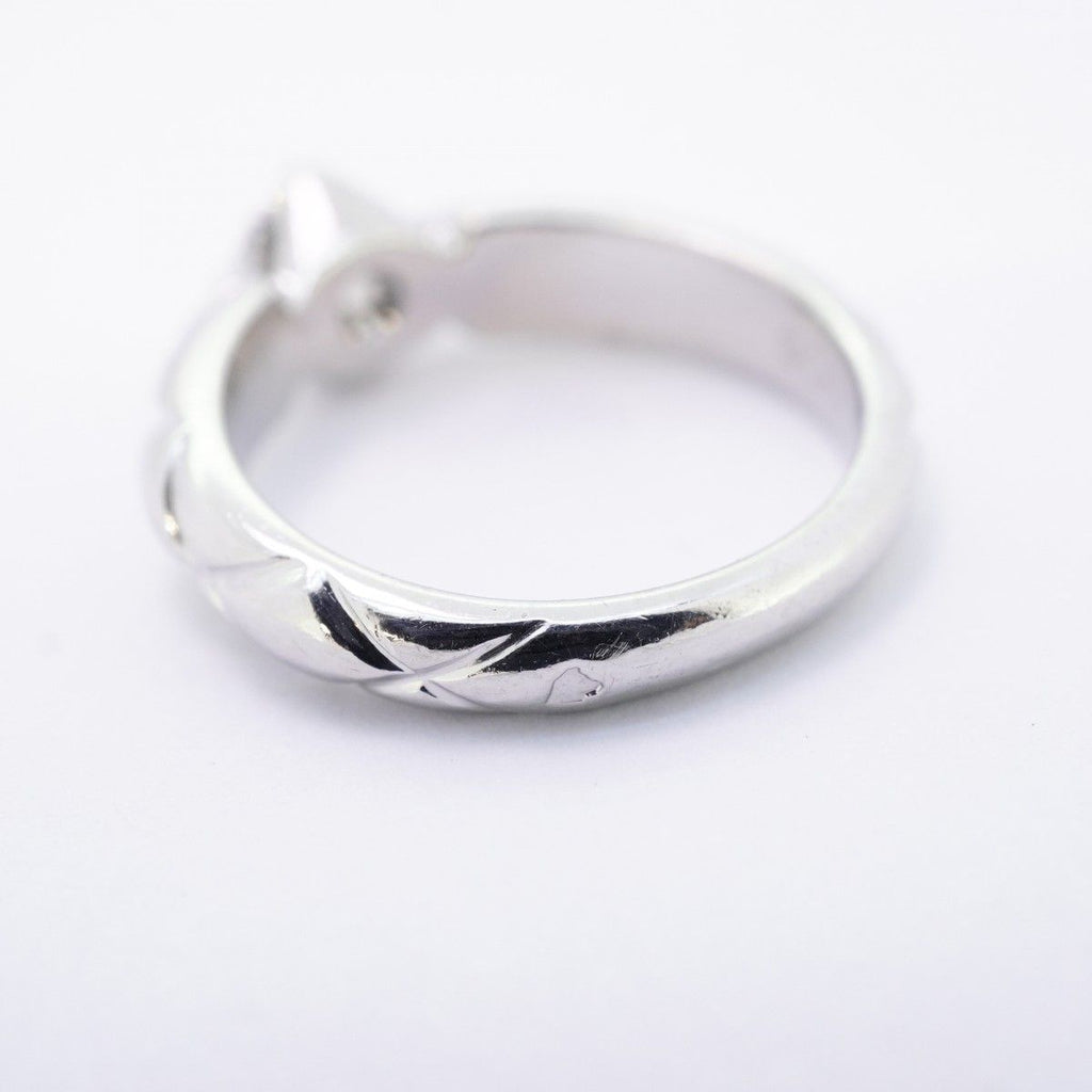 Chanel Ring Quilted Platinum Diamond — view 6
