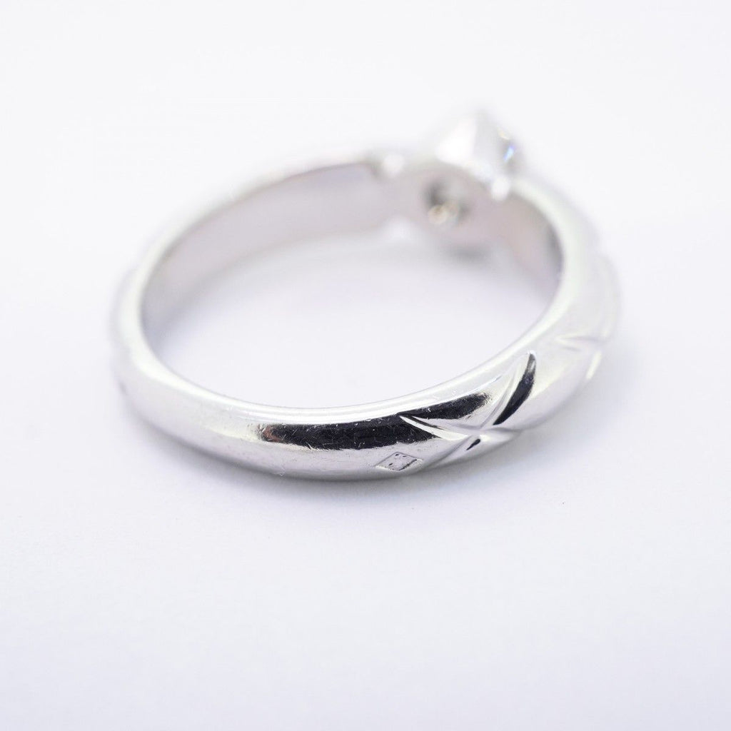 Chanel Ring Quilted Platinum Diamond — view 7