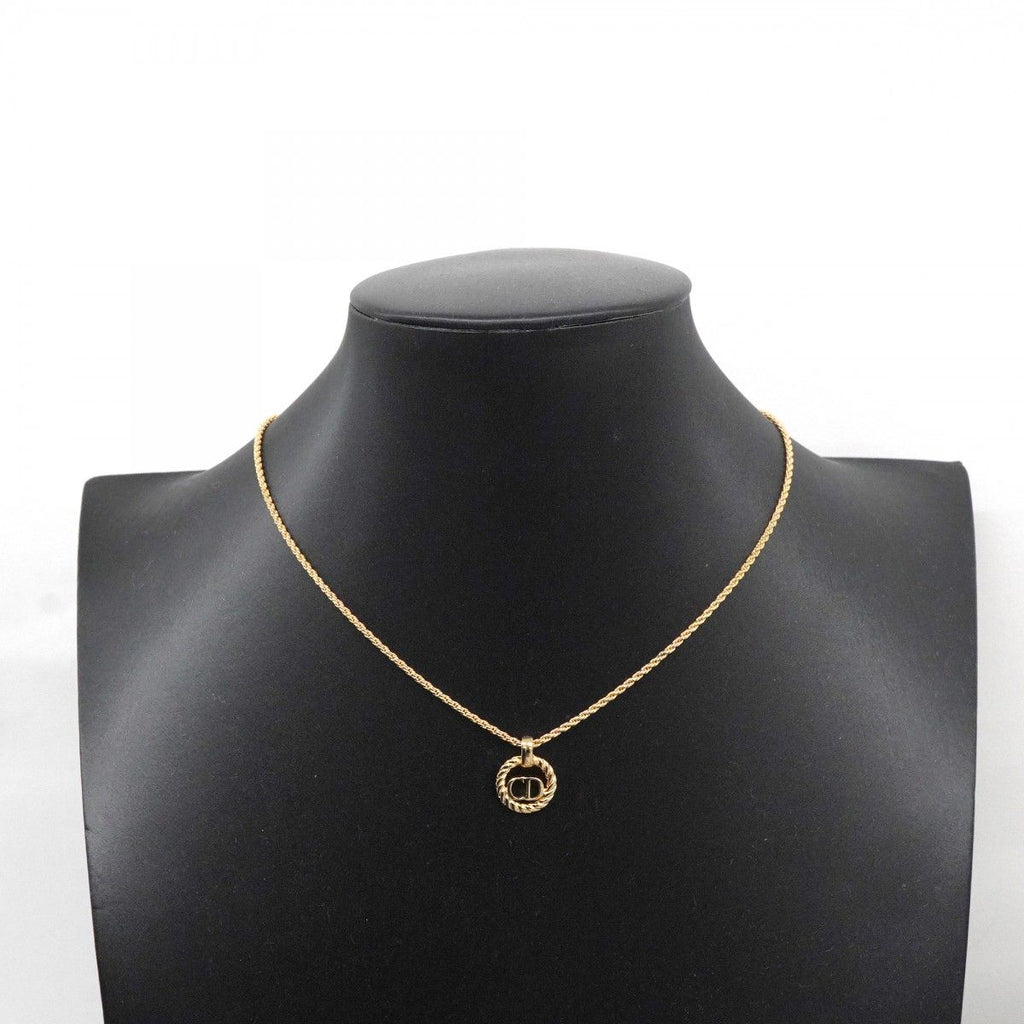 Dior Necklace CD Logo Gold Plated — view 6
