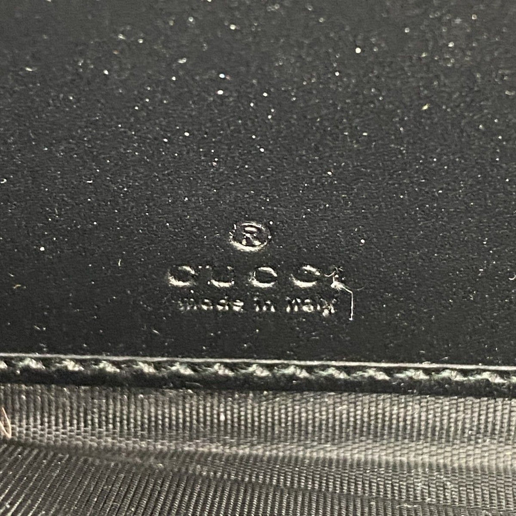 Gucci Wallet GG Supreme Black Silver — view 4