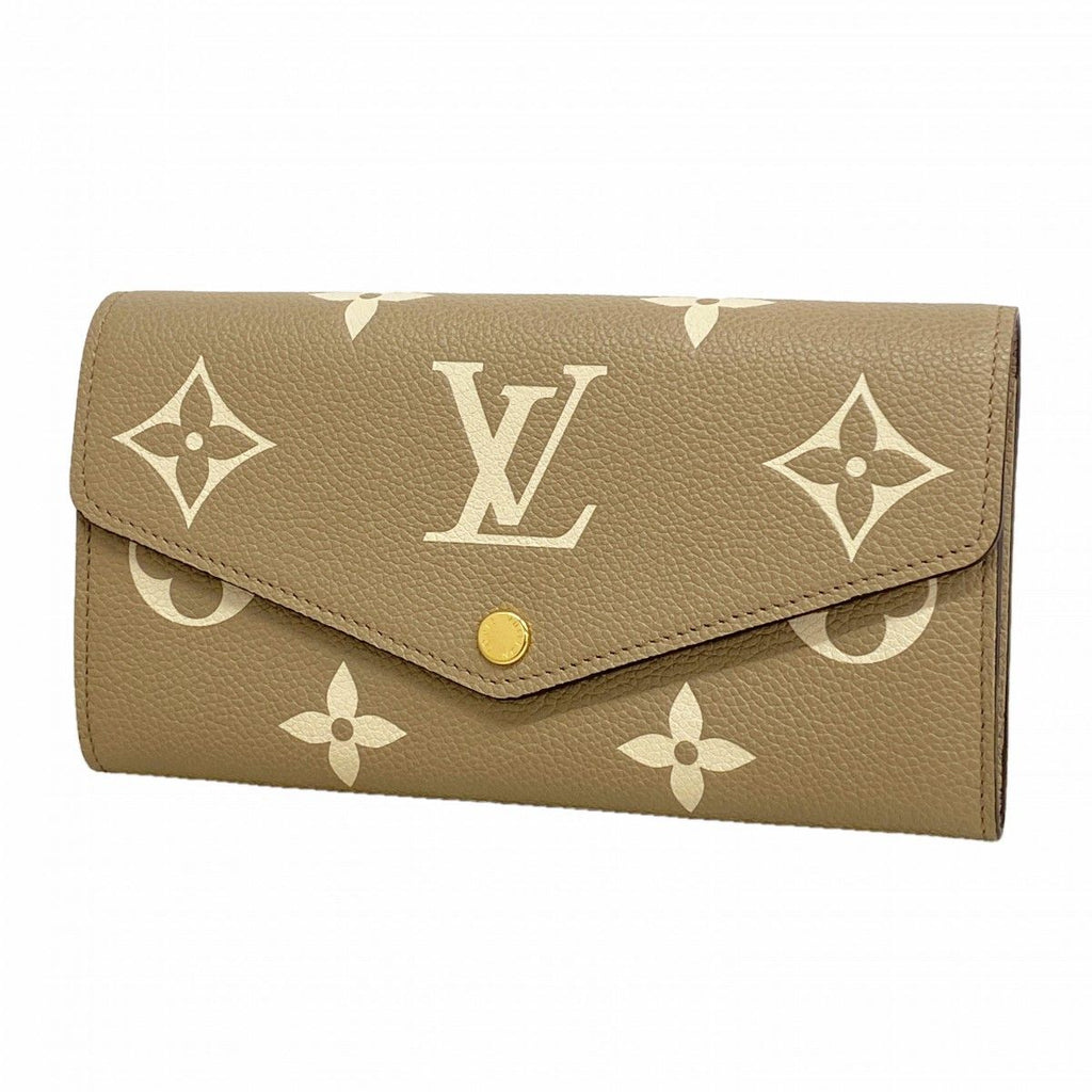Louis Vuitton Wallet Monogram Empreinte Bicolor Portefeuille Sarah Tourtler
