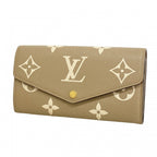 Louis Vuitton Wallet Monogram Empreinte Bicolor Portefeuille Sarah NM Tourterell