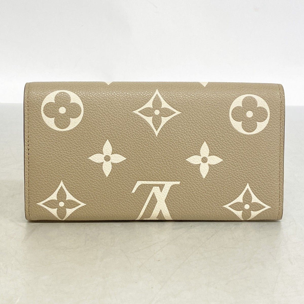 Louis Vuitton Wallet Monogram Empreinte Bicolor Portefeuille Sarah NM Tourterell — view 9