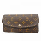 Louis Vuitton Wallet Monogram Portefeuille Emily Brown Rose Velours