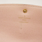 Louis Vuitton Wallet Monogram Portefeuille Emily Brown Rose Velours — view 4
