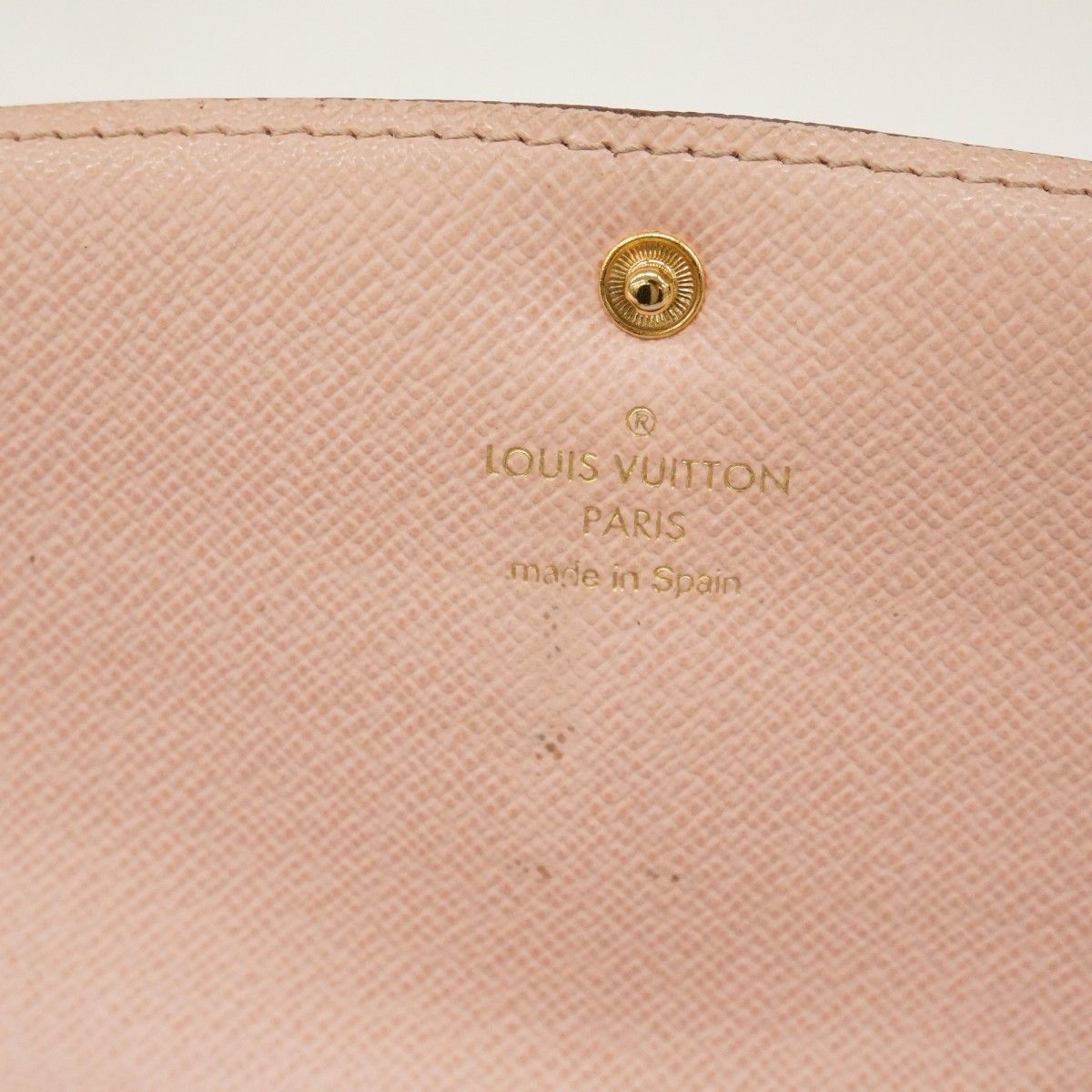 Louis Vuitton Wallet Monogram Portefeuille Emily Brown Rose Velours — view 4