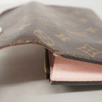 Louis Vuitton Wallet Monogram Portefeuille Emily Brown Rose Velours — view 6