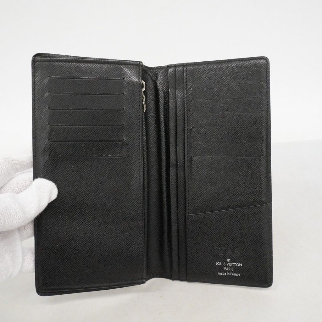 Louis Vuitton Wallet Damier Graphite Portefeuille Brazza Black — view 3