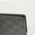 Louis Vuitton Wallet Damier Graphite Portefeuille Brazza Black — view 8