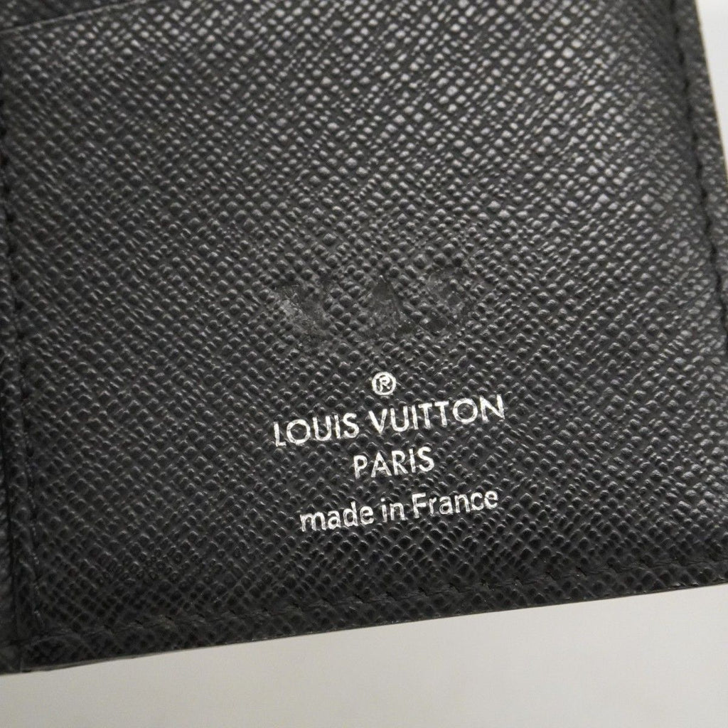 Louis Vuitton Wallet Damier Graphite Portefeuille Brazza Black — view 4