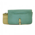 Hermes Wallet Dogon GM Togo Blue Jean Etoupe Silver