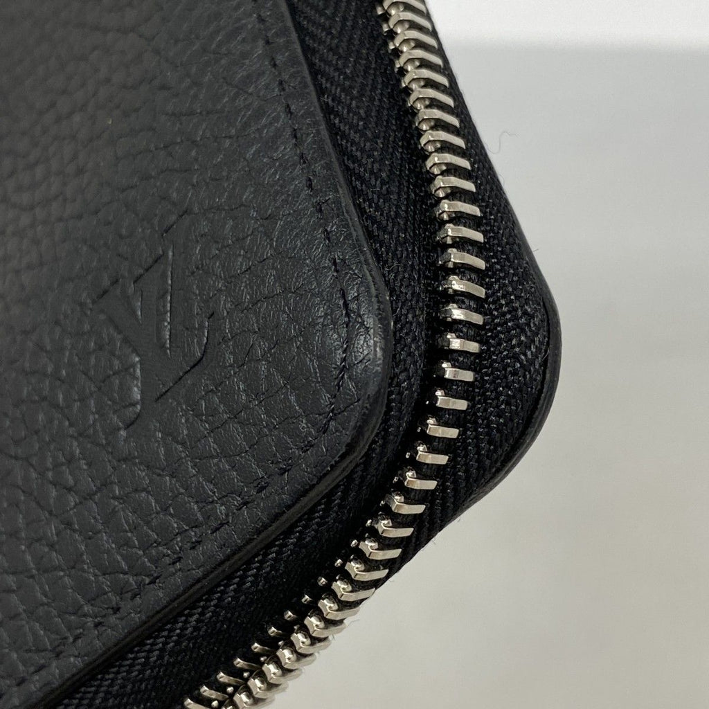 Louis Vuitton Wallet Taurillon Zippy Vertical Noir — view 6