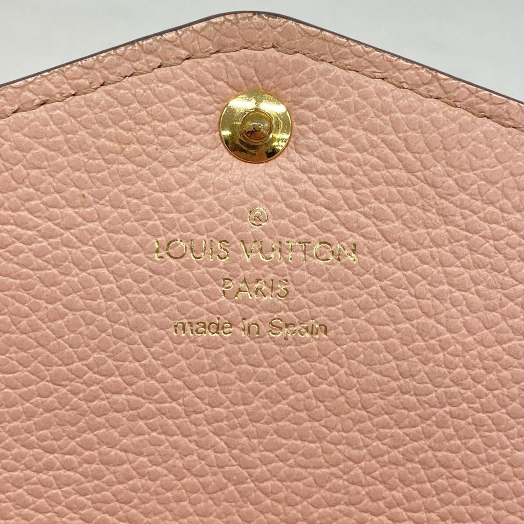 Louis Vuitton Wallet Monogram Empreinte Portefeuille Sarah Rose Poudre — view 4