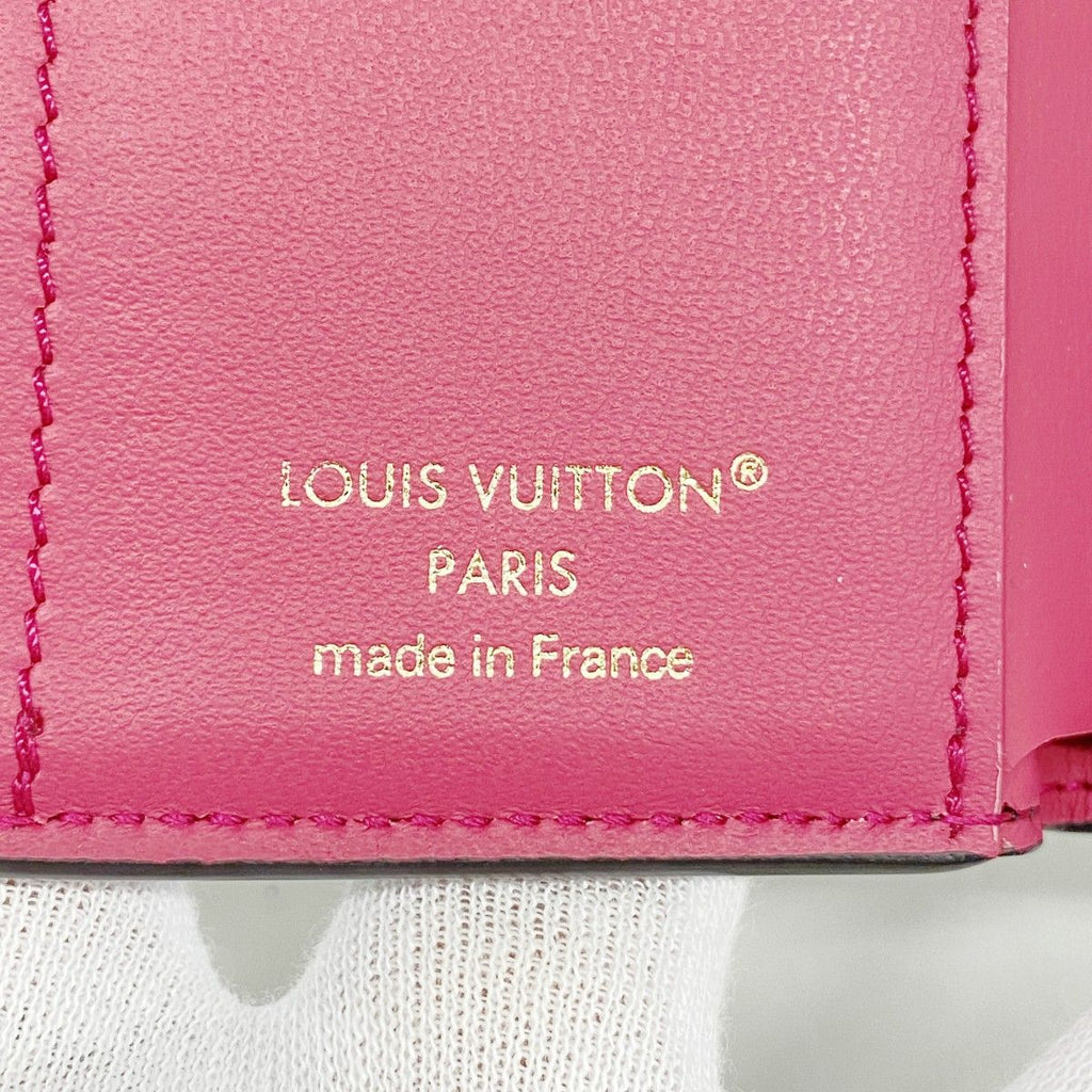Louis Vuitton Trifold Wallet Taurillon Portefeuille Capucines XS Noir — view 4