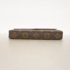 Louis Vuitton Shoulder Wallet Monogram Lovelock Pochette Felicie Brown — view 3