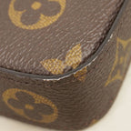Louis Vuitton Shoulder Wallet Monogram Lovelock Pochette Felicie Brown — view 8