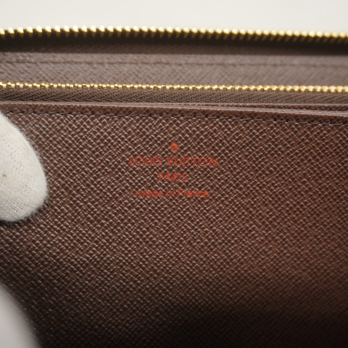 Louis Vuitton Wallet Damier Zippy Ebene — view 4