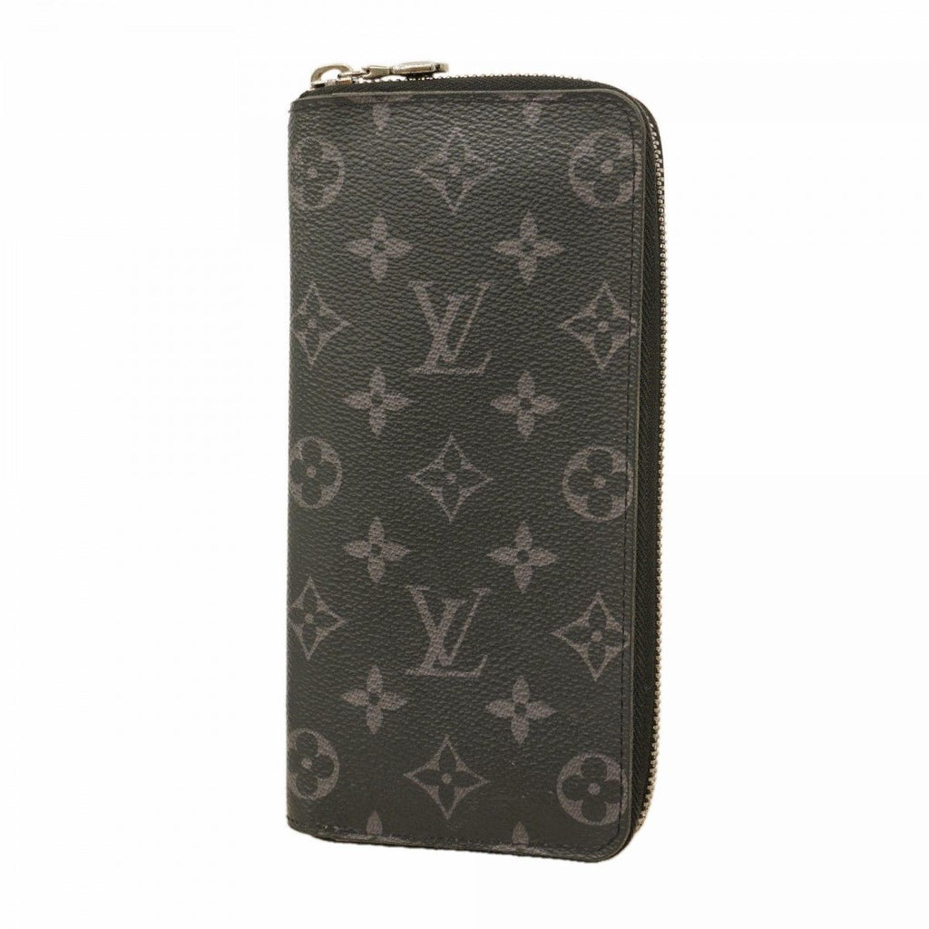 Louis Vuitton Wallet Monogram Eclipse Zippy Vertical Black