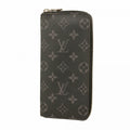 Louis Vuitton Wallet Monogram Eclipse Zippy Vertical Black